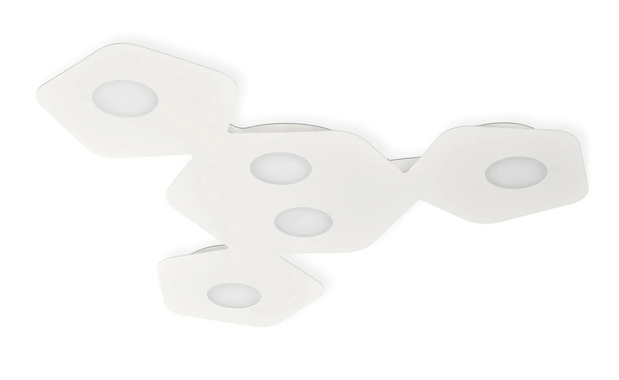 M6641  Area  Flush Ceiling 5 Light